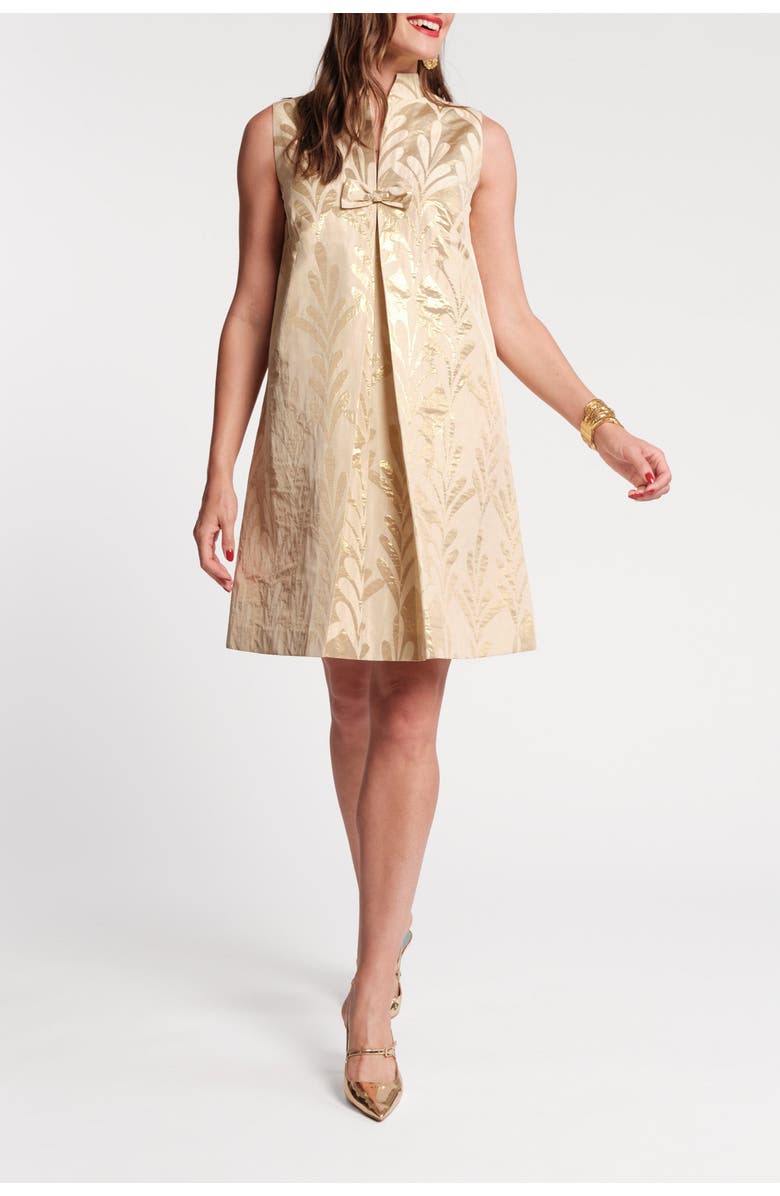 Frances Valentine Tabitha Mini Dress, Main, color, Gold