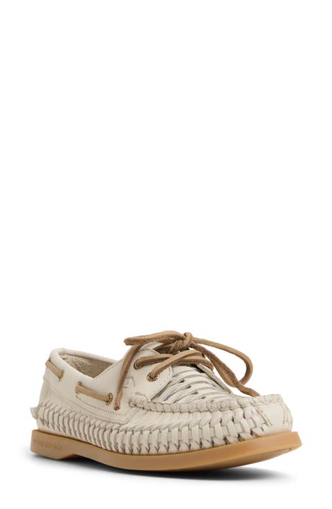 Authentic Original 2-Eye Woven Boat Shoe (Women)