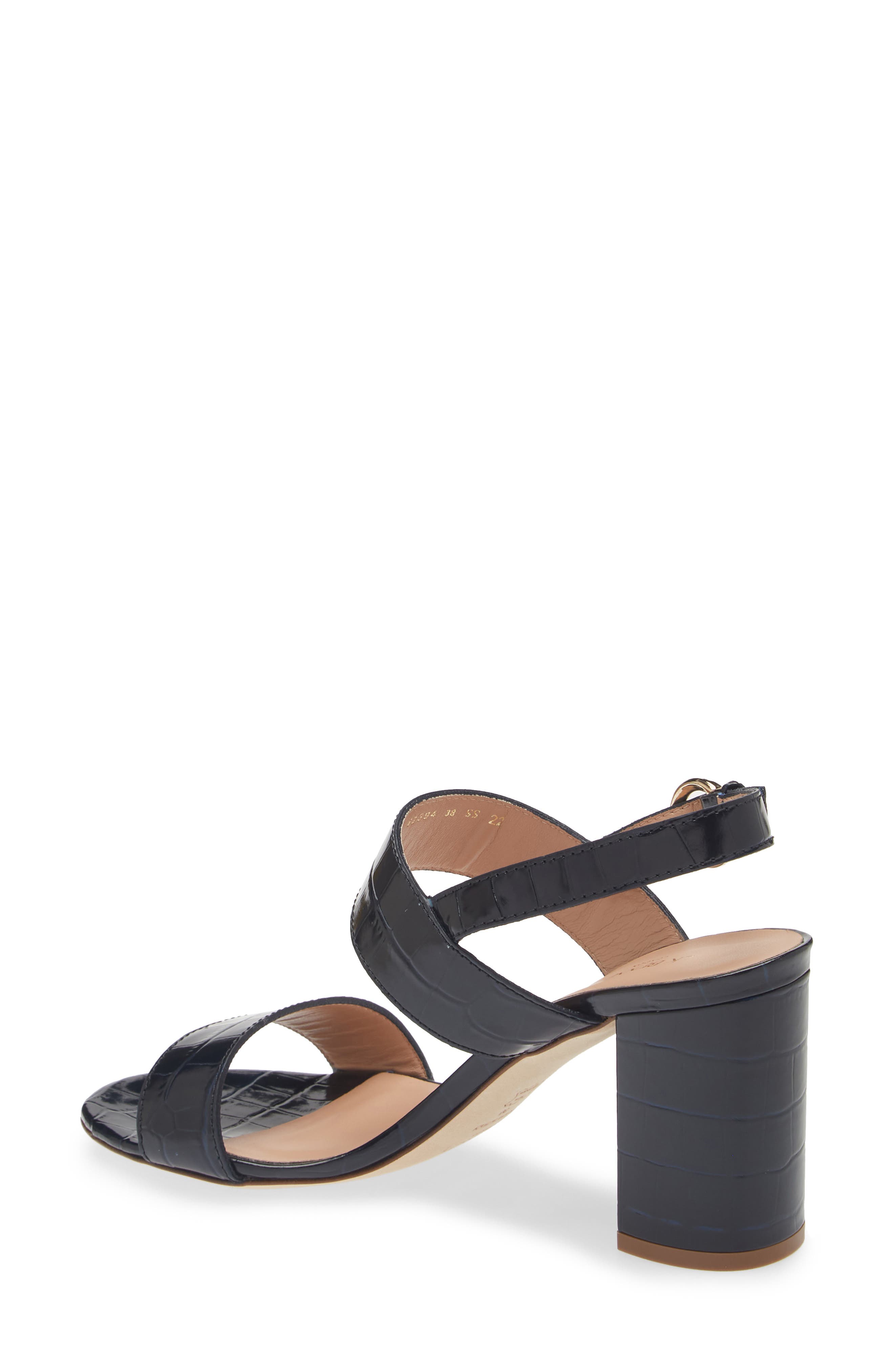 LK Bennett Raya Slingback Sandal, Alternate, color, Navy