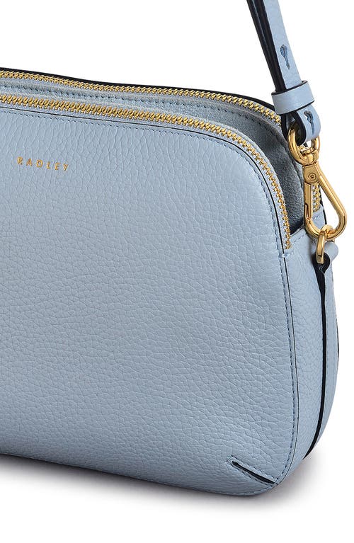 Radley Dukes Place Medium Ziptop Crossbody Bag In Blue