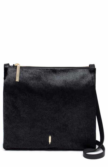 Thacker Callie Genuine Calf Hair Crossbody Bag