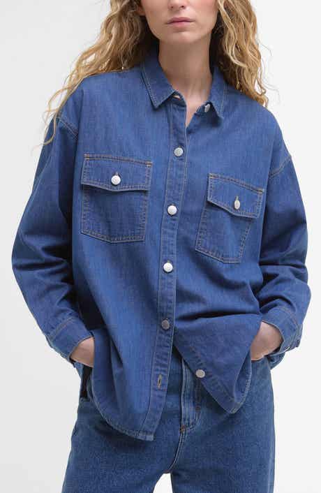 Barbour Woodrow Denim Button-Up Shirt