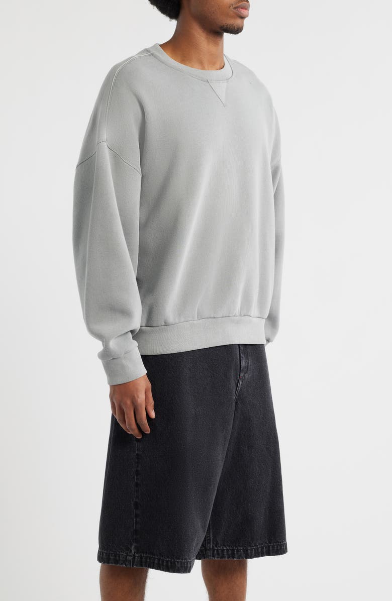 Elwood Vintage Crewneck Sweatshirt, Alternate, color, Grey