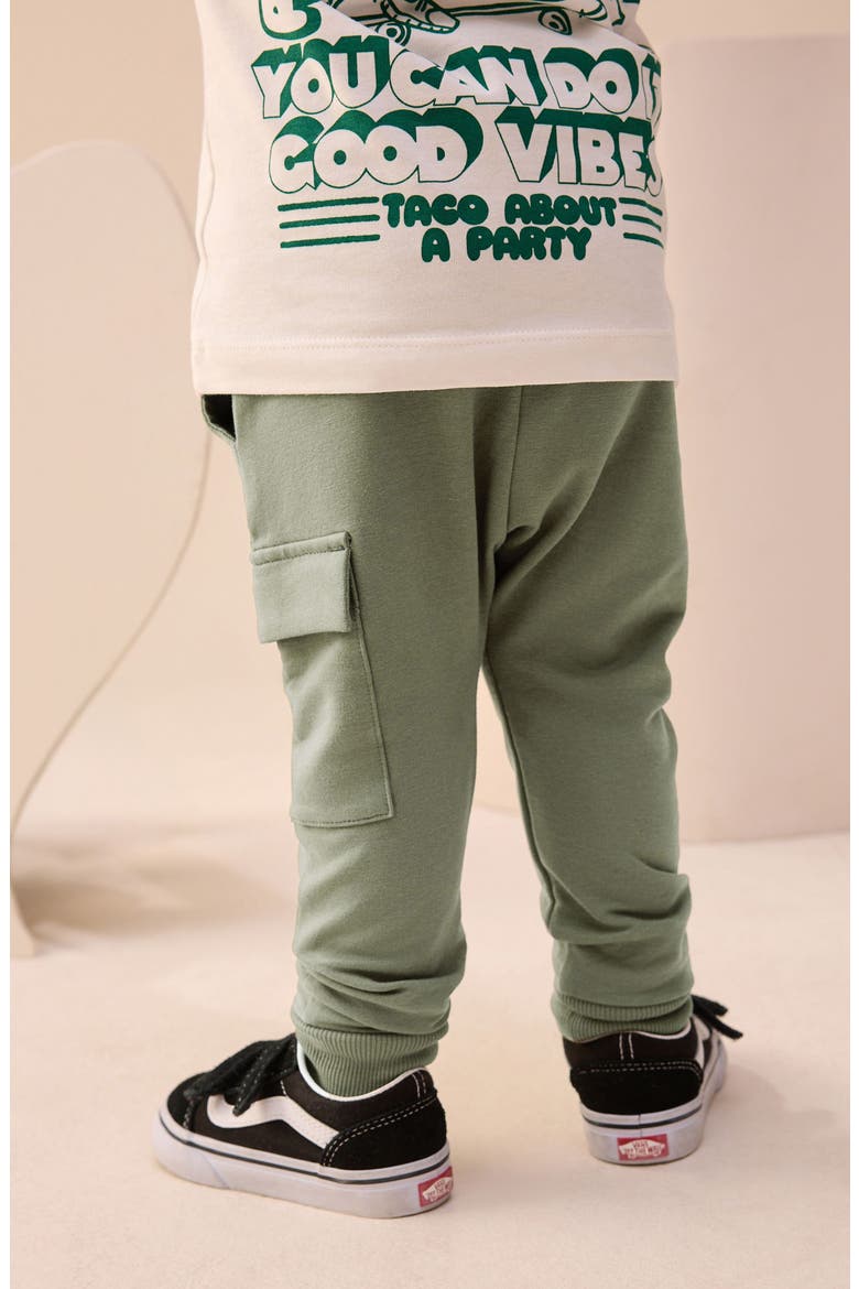 Kids' Utility Joggers, Alternate, color, GREEN