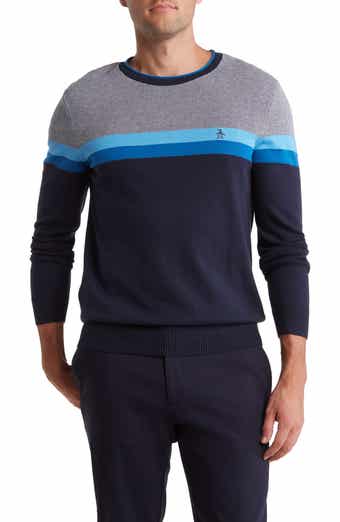 Original Penguin Colorblock Cotton Sweater