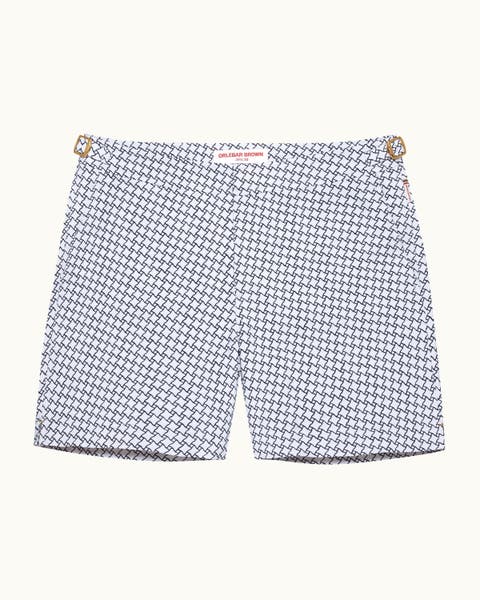 Bulldog Tailored-Fit Swim Shorts