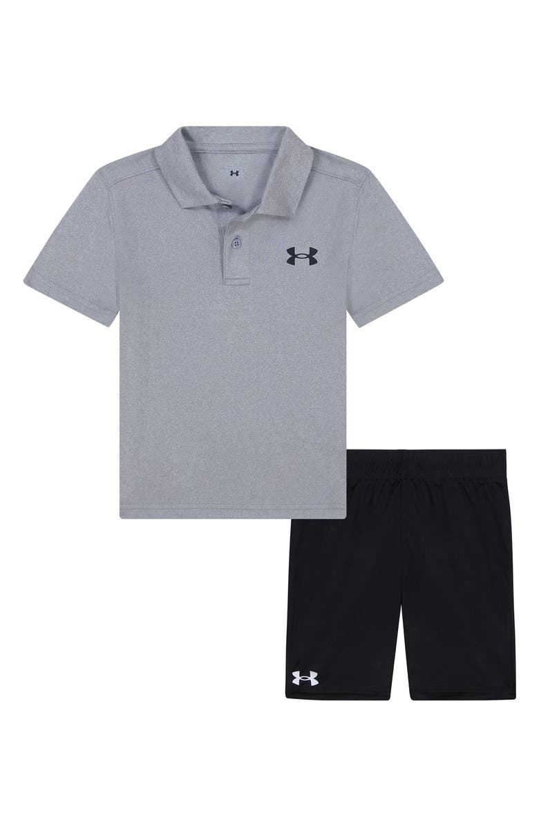 Under Armour Polo Shirt & Shorts Set, Main, color, 