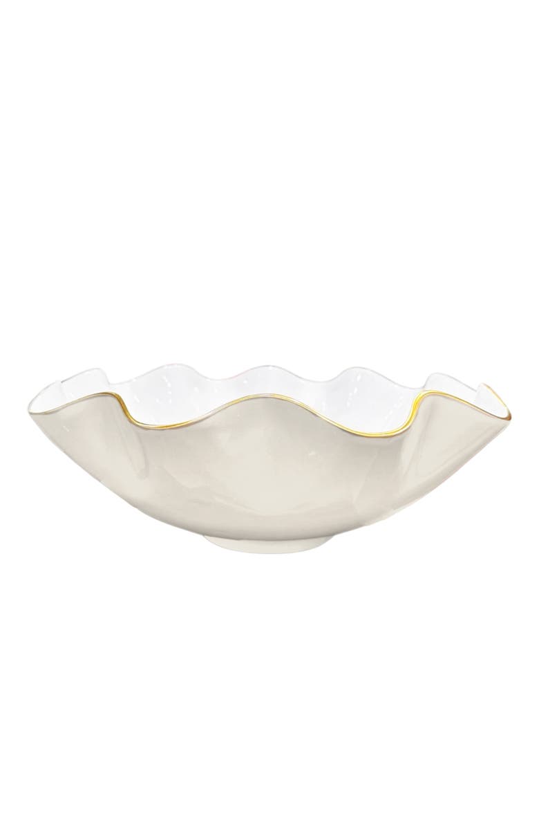 BEATRIZ BALL Collection ENCANTO Carola Extra Large Bowl, Main, color, Cream And White