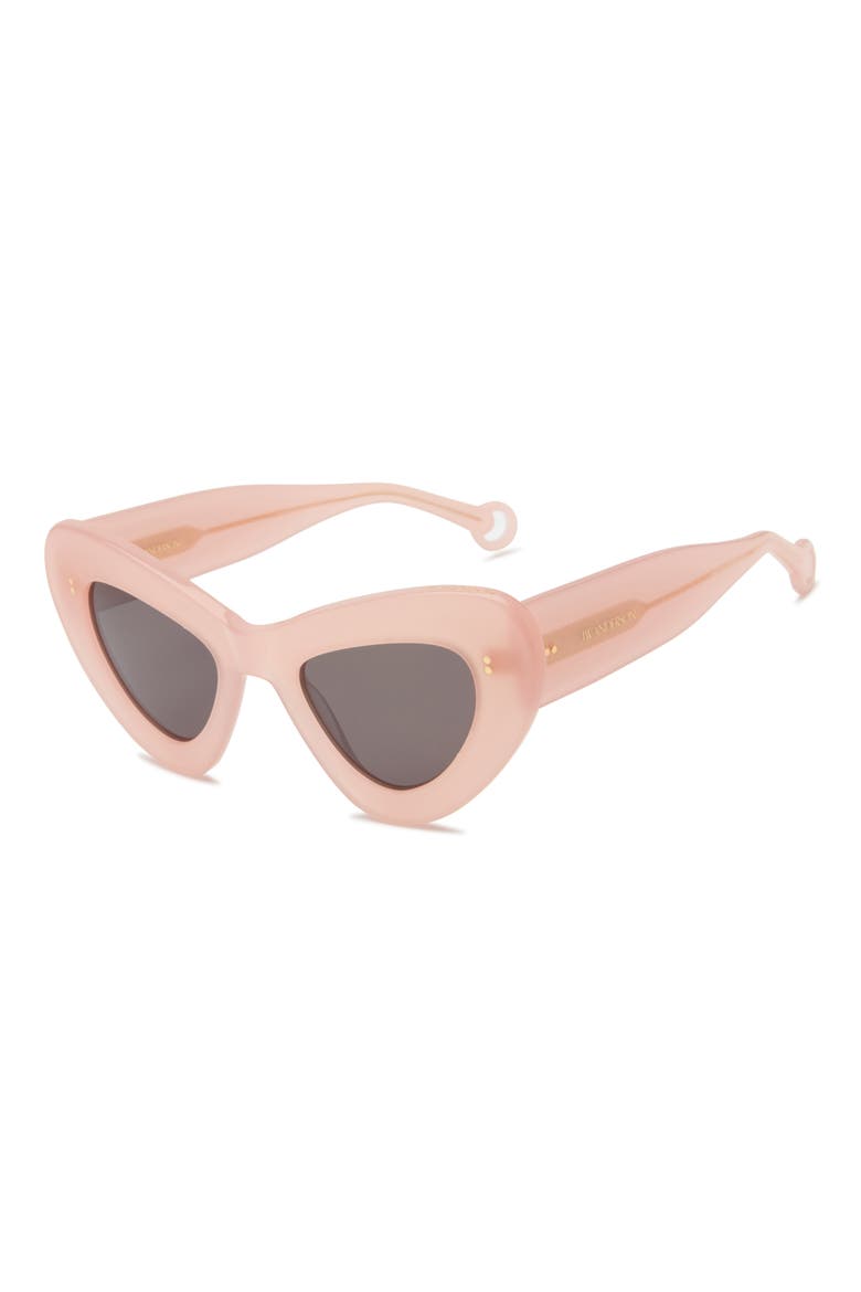 49mm Butterfly Sunglasses, Alternate, color, PINK 300