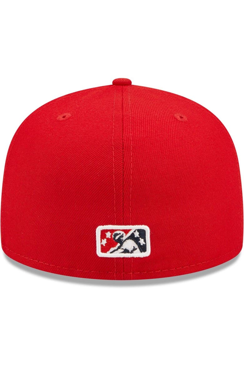 Men's New Era Red Worcester Red Sox Authentic Collection Team Alternate 59FIFTY Fitted Hat, Alternate, color, Red