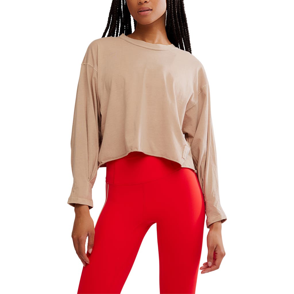 Free People Fp Movement Inspire Pullover In Brown