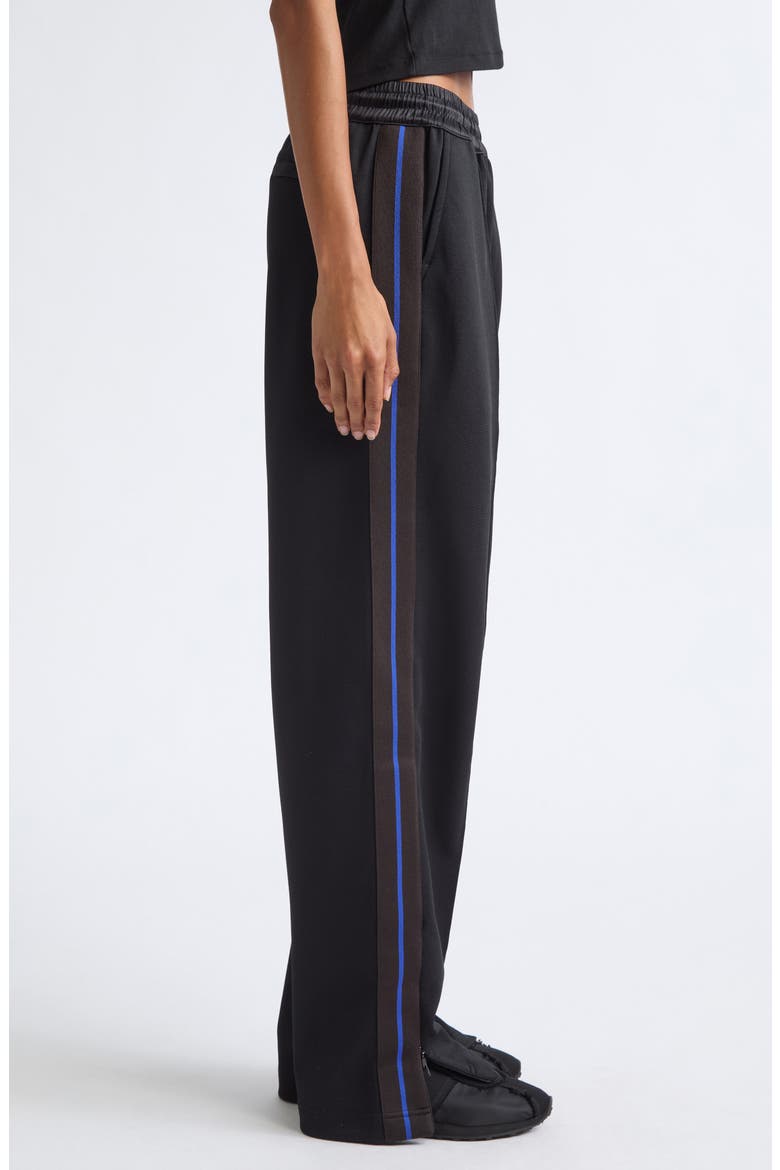 Om Track Pants, Alternate, color, BLACK