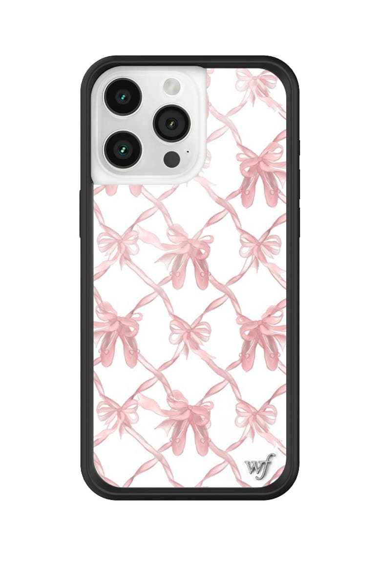 On Pointe iPhone Case, Alternate, color, Pink