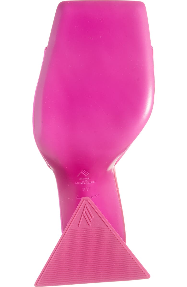 The Attico Devon Slide Sandal, Alternate, color, Fuchsia