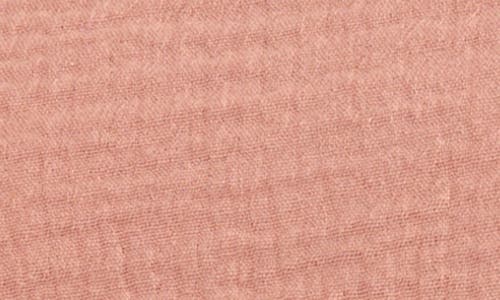 Viens Avec Moi Crinkle Strapless Cotton Gauze Crop Top In Pink