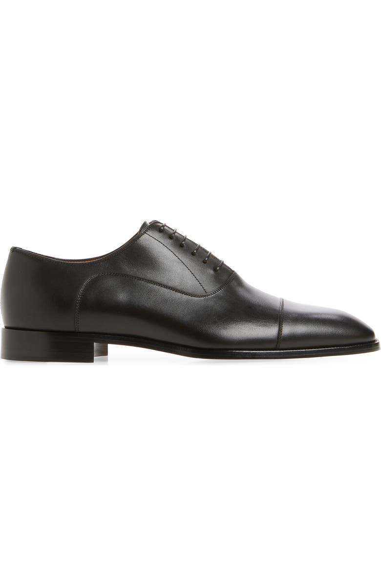 Christian Louboutin Greggory Cap Toe Oxford, Alternate, color, Black