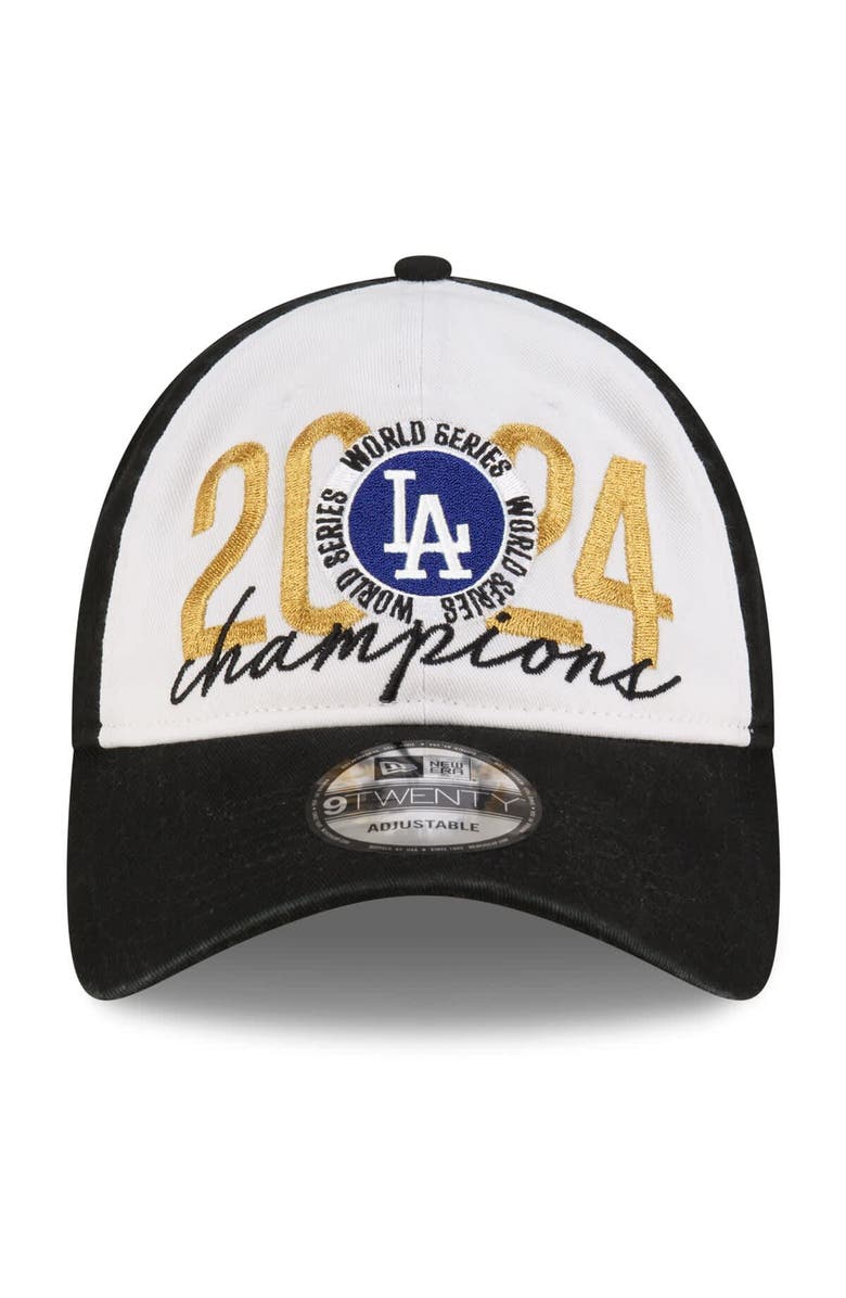 New Era Men's New Era Black Los Angeles Dodgers 2024 World Series Champions 9TWENTY Adjustable Hat, Alternate, color, 