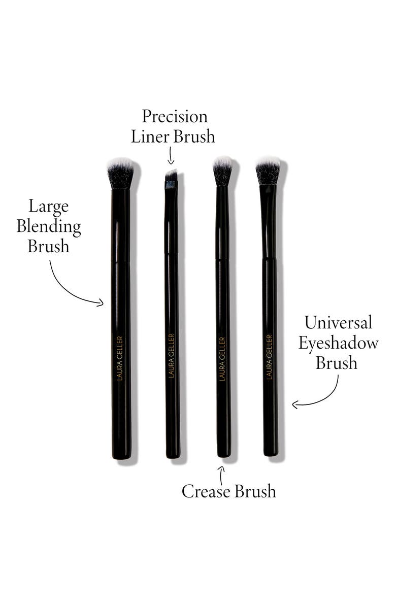 Laura Geller Beauty Shadow Skills 4-Piece Eye Brush Set, Alternate, color,