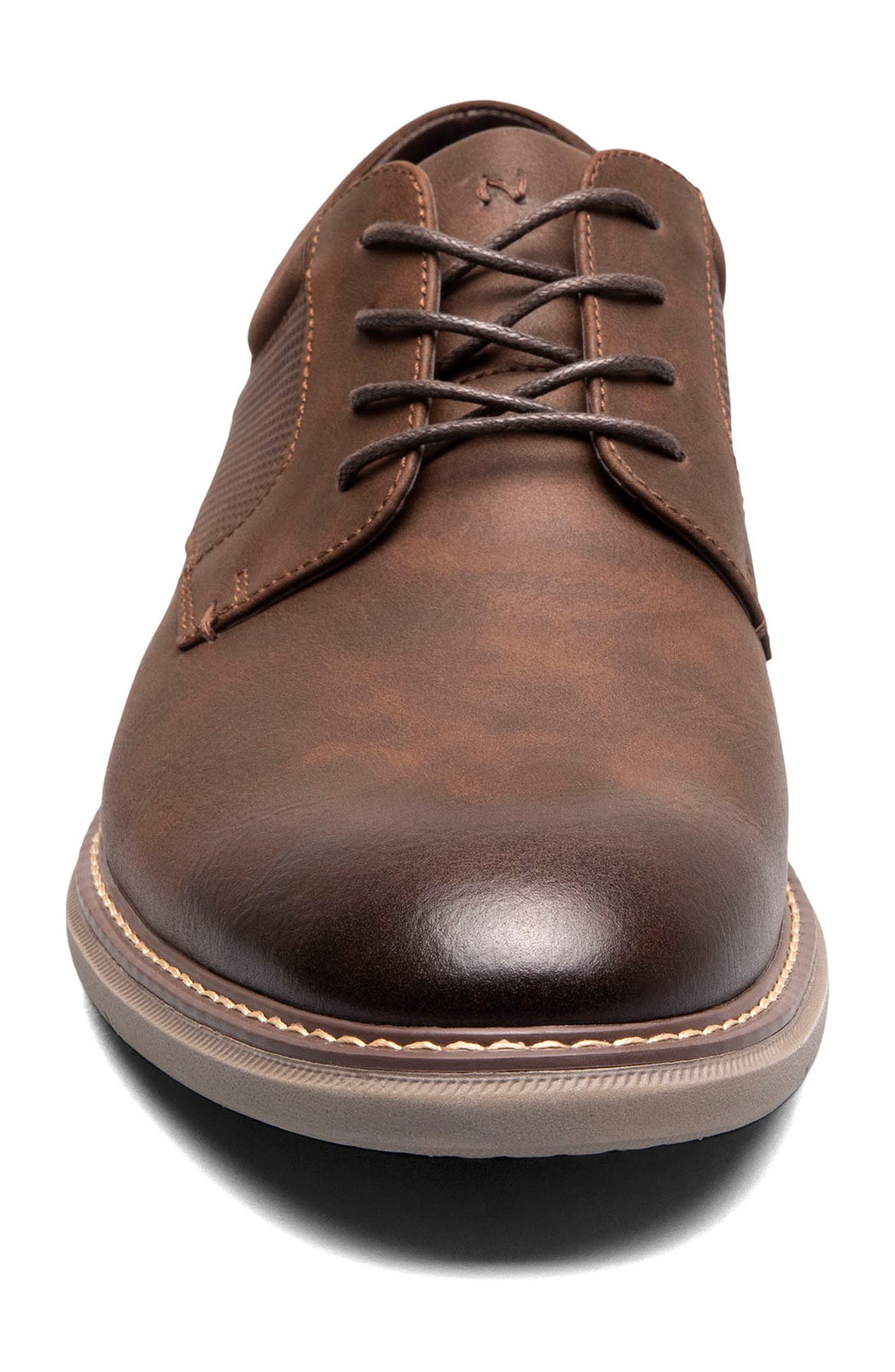 Chase Plain Toe Derby - Wide Width Available, Alternate, color, BROWN MULTI