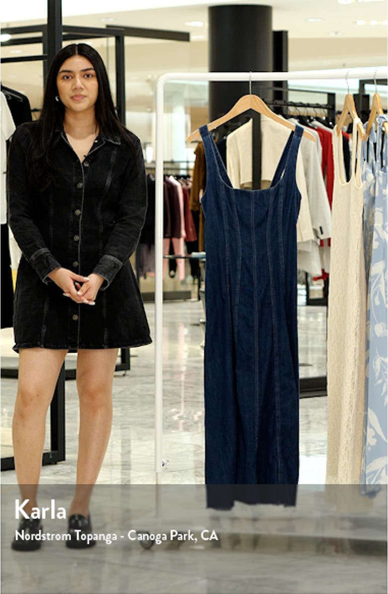Amory Denim Dress, sales video thumbnail