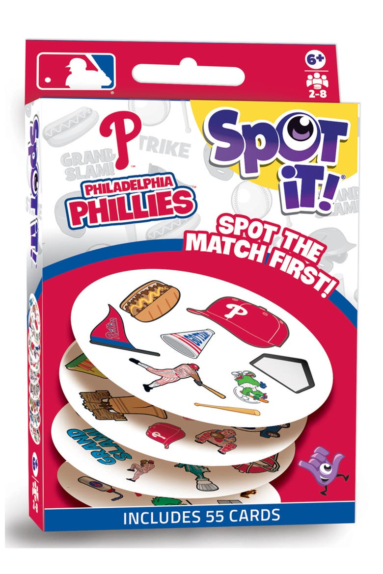 Philadelphia Phillies Spot It! Card Game, Main, color, Multicolor
