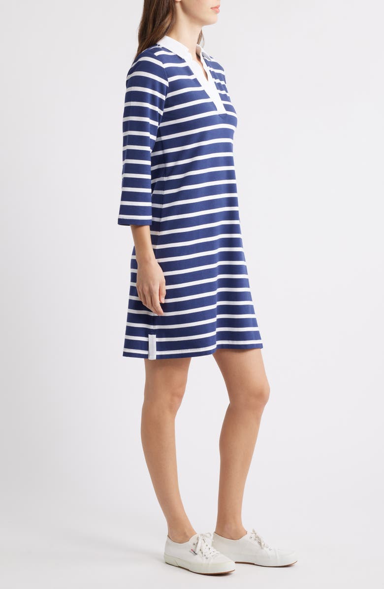 Hatley Taylor Stripe Long Sleeve Dress, Alternate, color, 