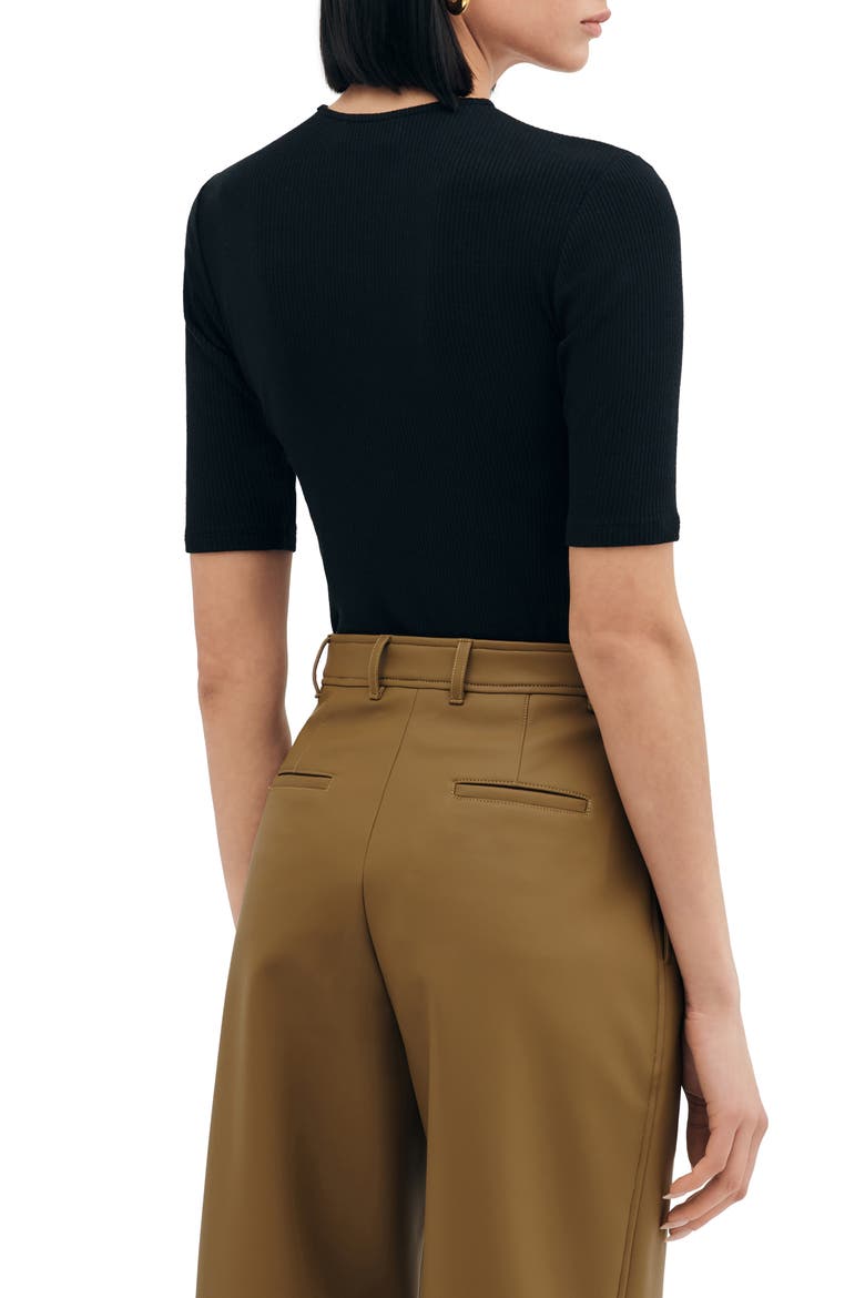 Seneca Knit Top, Alternate, color, BLACK