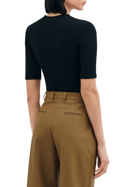 Two Lines By Marcella Seneca Knit Top In Black