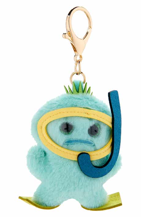 Leith Stuffed Scuba Monster Bag Charm