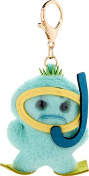 Leith Stuffed Scuba Monster Bag Charm