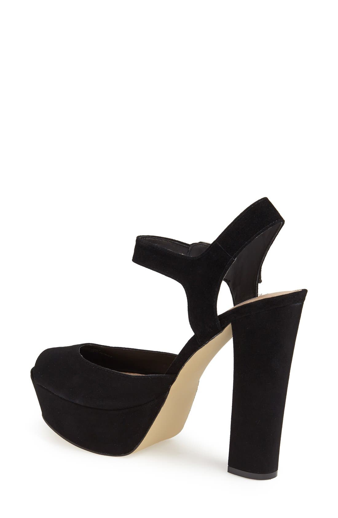 Steve Madden 'Jillyy' Platform Sandal, Alternate, color, 