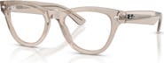 Ray-Ban 50mm Cat Eye optical glasses