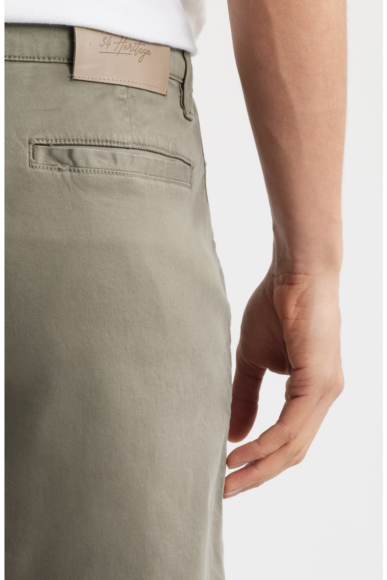 Arizona Slim Fit Flat Front Chino Shorts, Alternate, color, STORM TWILL