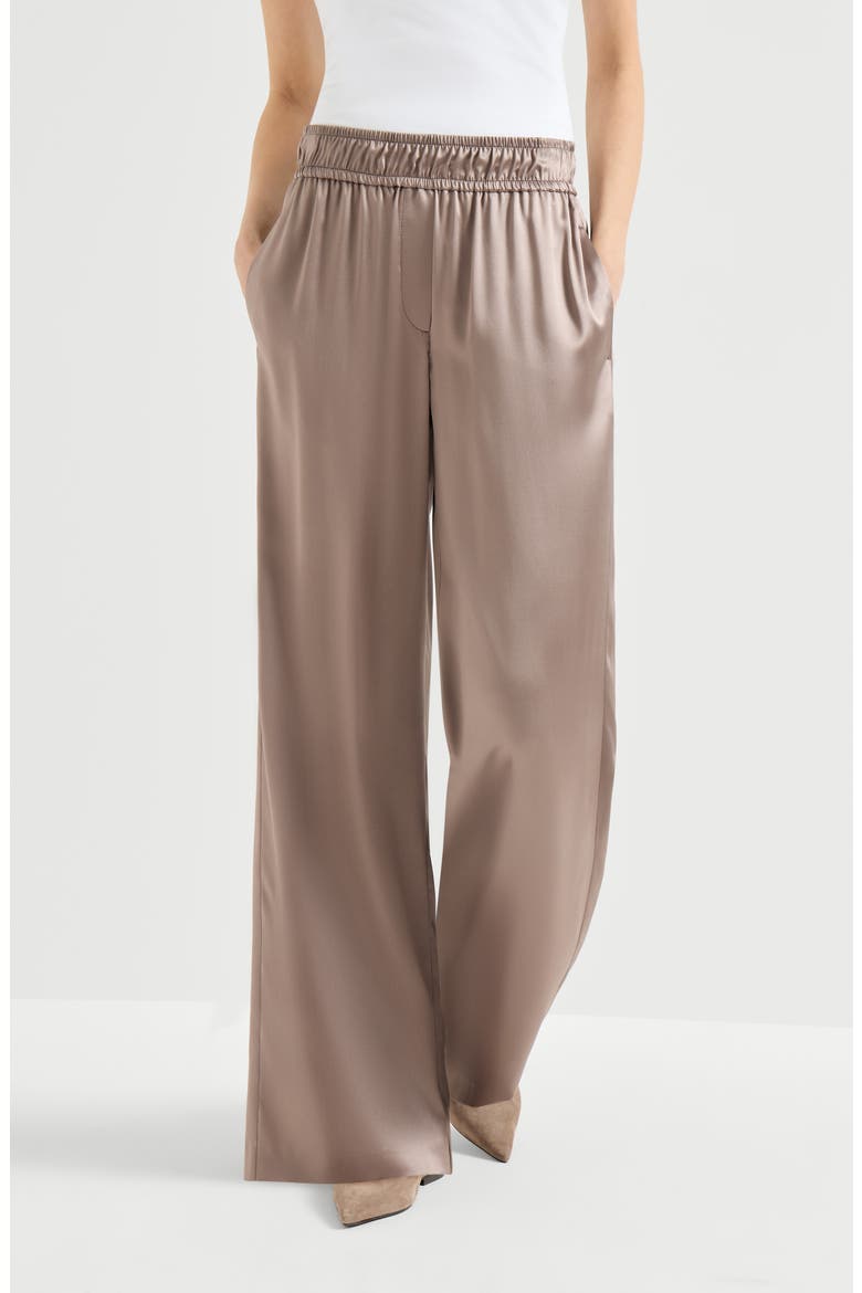 Track trousers, Main, color, Cocoa