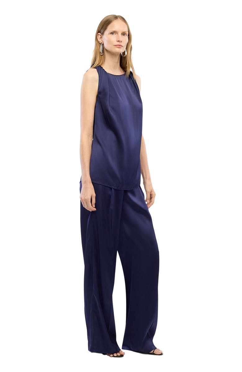 Another Tomorrow Twist Shoulder Top, Alternate, color, 