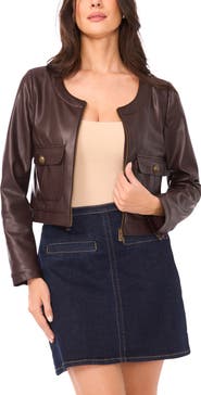 Vince Camuto Faux Leather Jacket