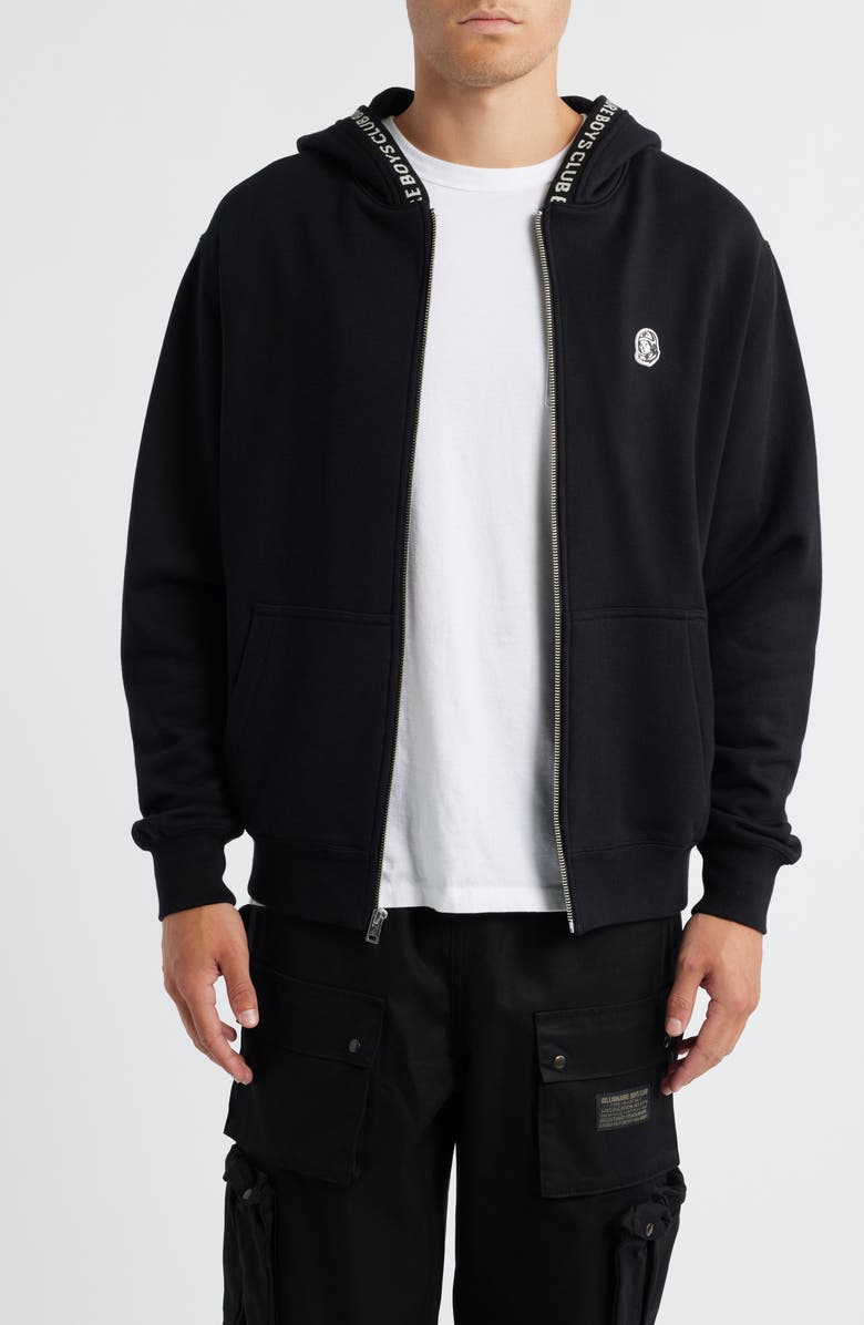 Billionaire Boys Club BB Mind Cotton Fleece Hoodie, Main, color, Black