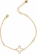 LaBante London Star 18k gold plated sterling silver stackable bracelet