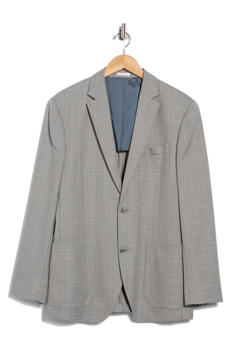 NORDSTROM RACK Patch Pocket Sport Coat, Alternate, color, Grey Tone Basketweave