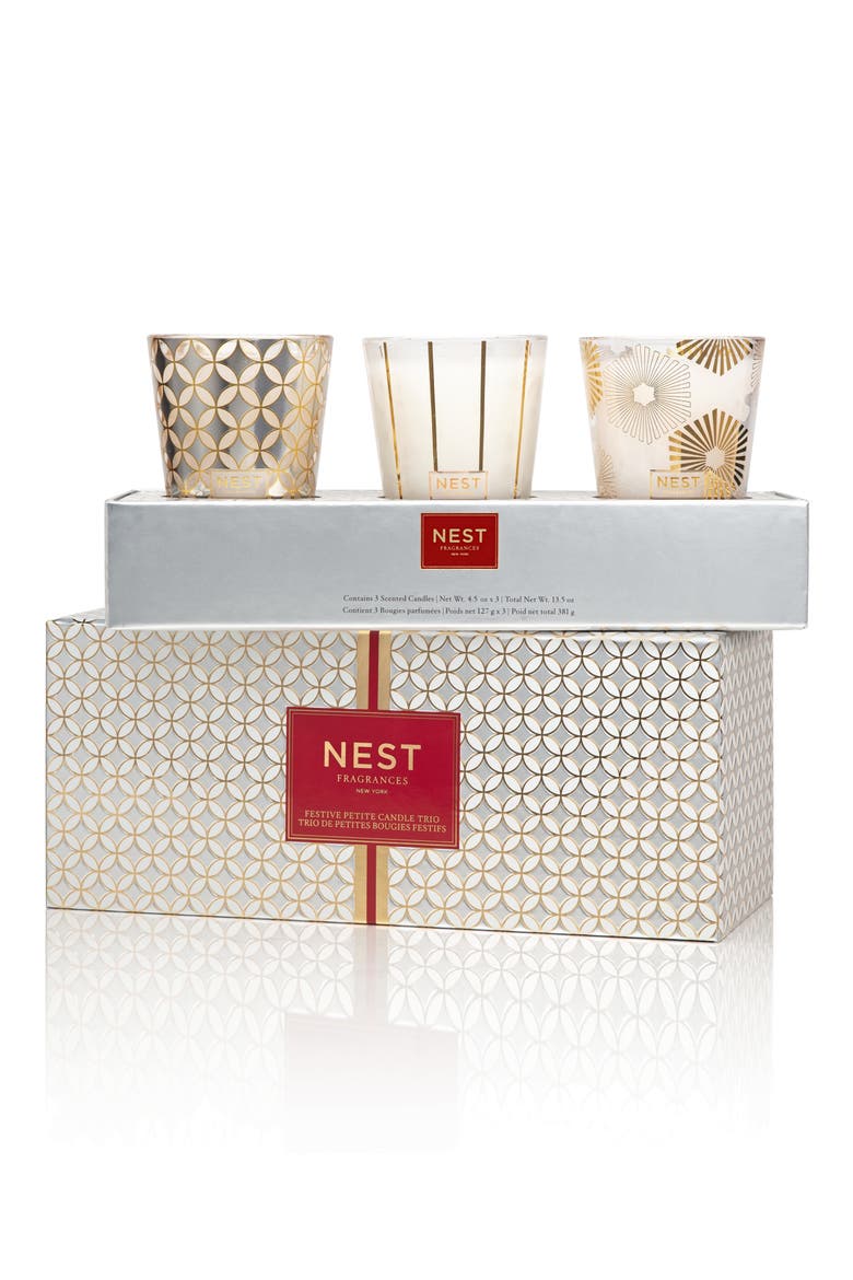 NEST Fragrances Petite Candle Trio Set (Limited Edition), Main, color, NO COLOR