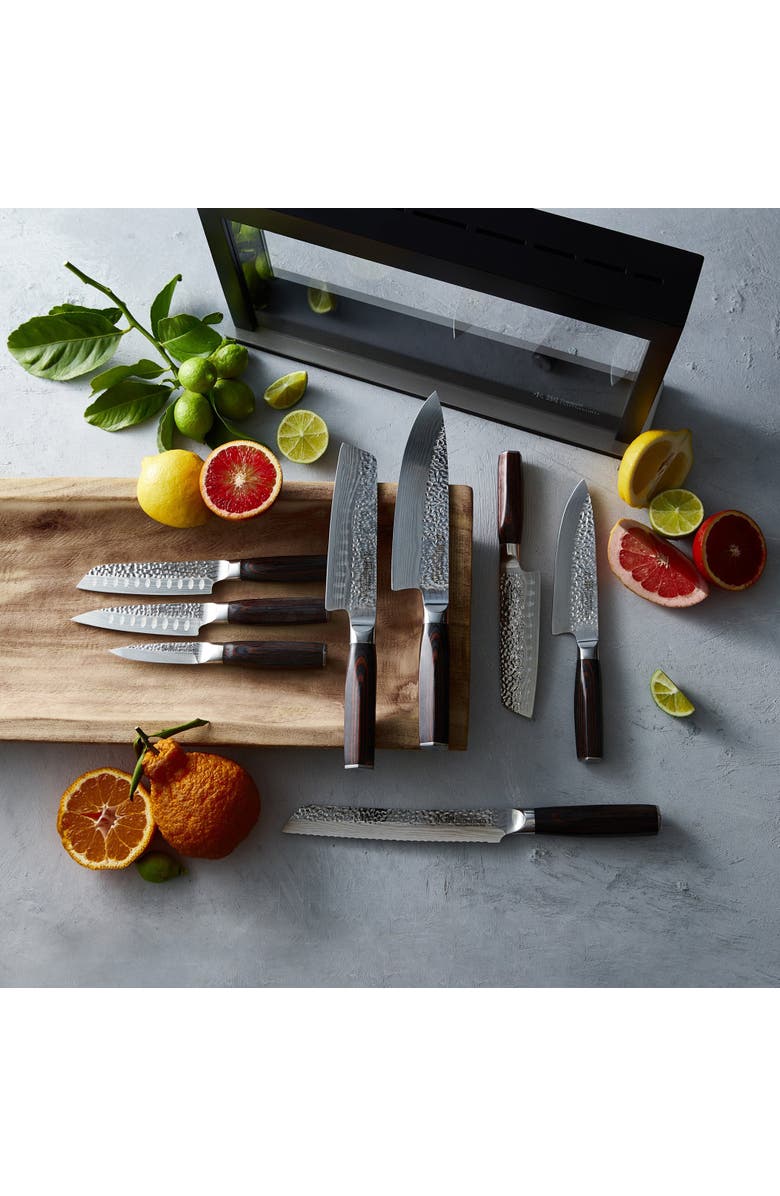 Cuisine::pro<sup>®</sup> Damashiro EMPEROR<sup>®</sup> 9-Piece Hisa Knife Block, Alternate, color, Black