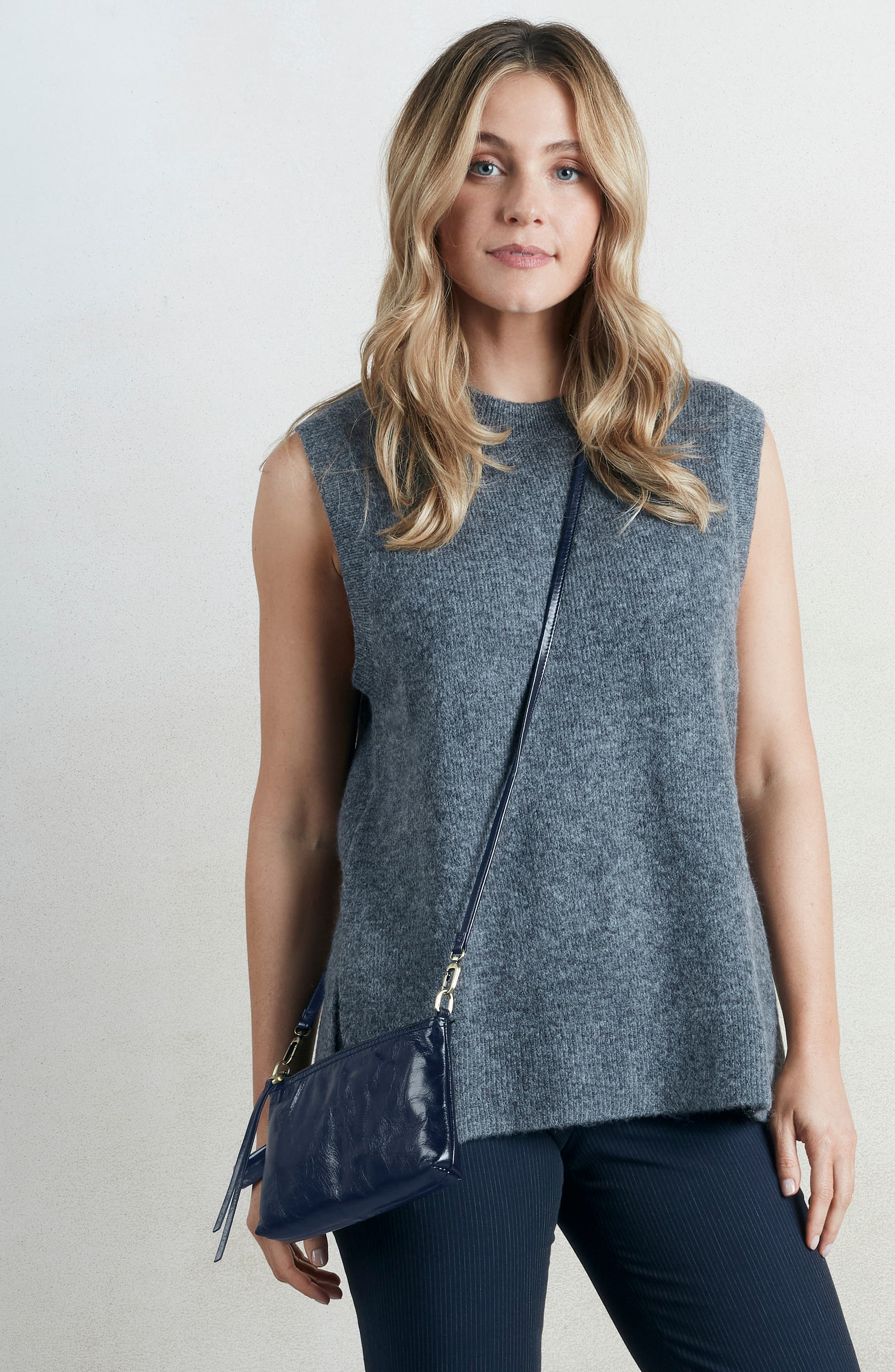 Darcy Convertible Leather Crossbody Bag, Alternate, color, INK NAVY