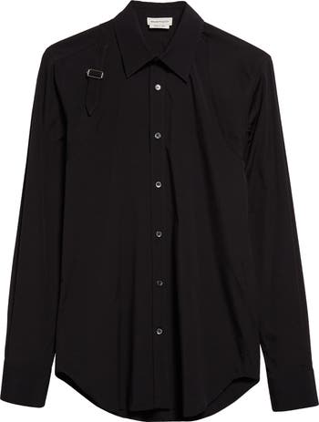 McQueen Alexander McQueen Harness Stretch Poplin Men's