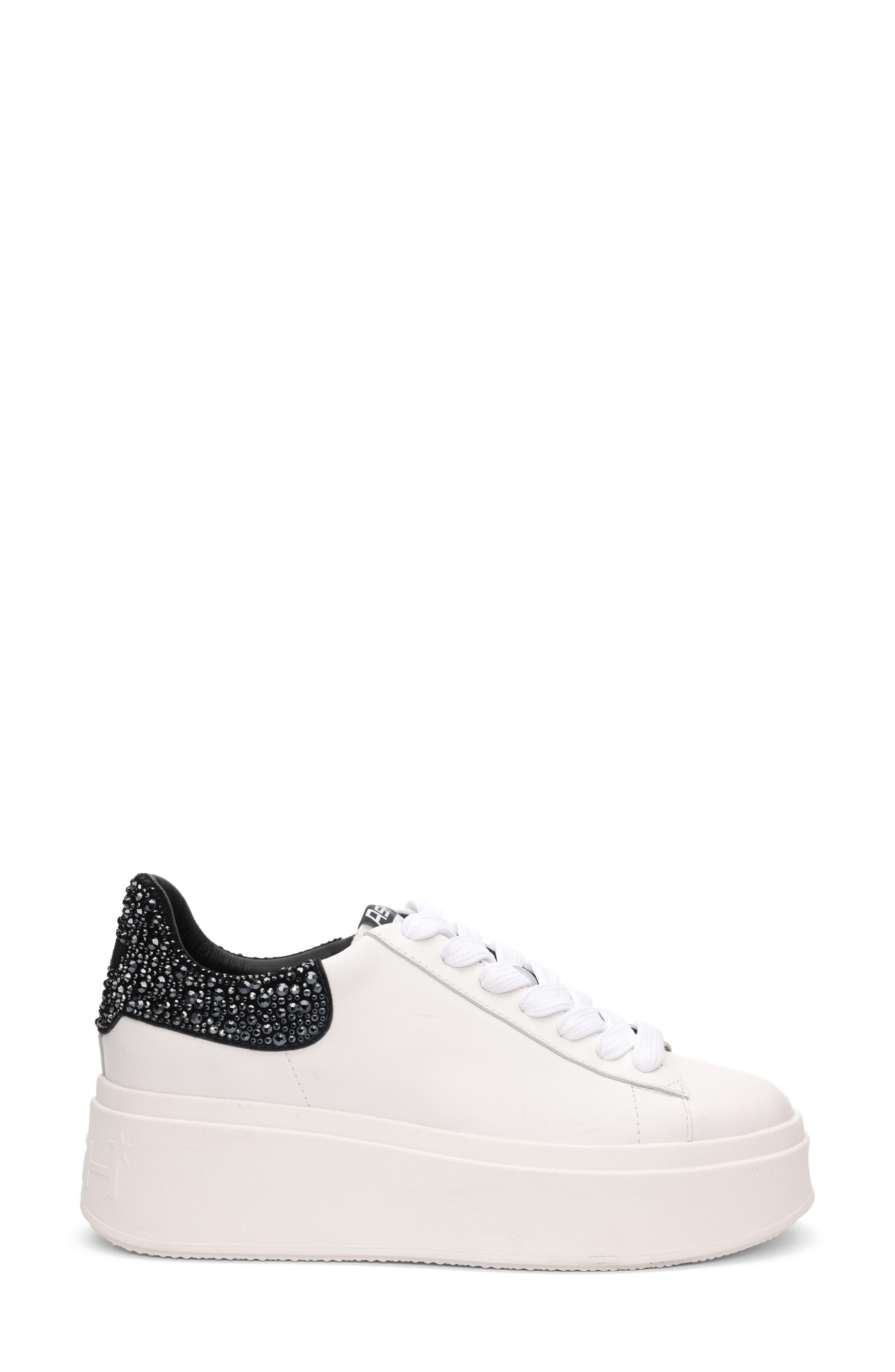 Ash Moby Strass Platform Sneaker, Alternate, color, 