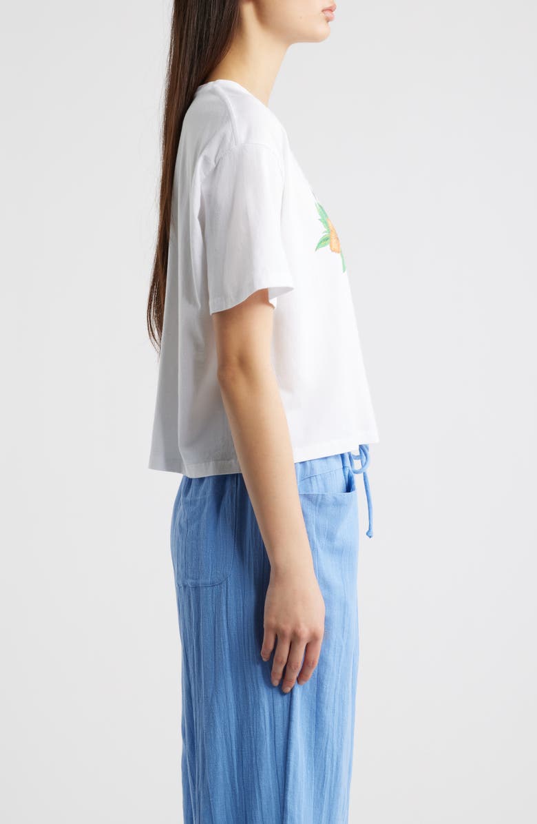 Rip Curl Sun Rays Relaxed Graphic T-Shirt, Alternate, color, Optical White