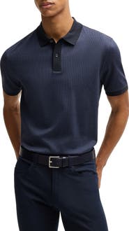BOSS Parlay Cotton Piqué Polo