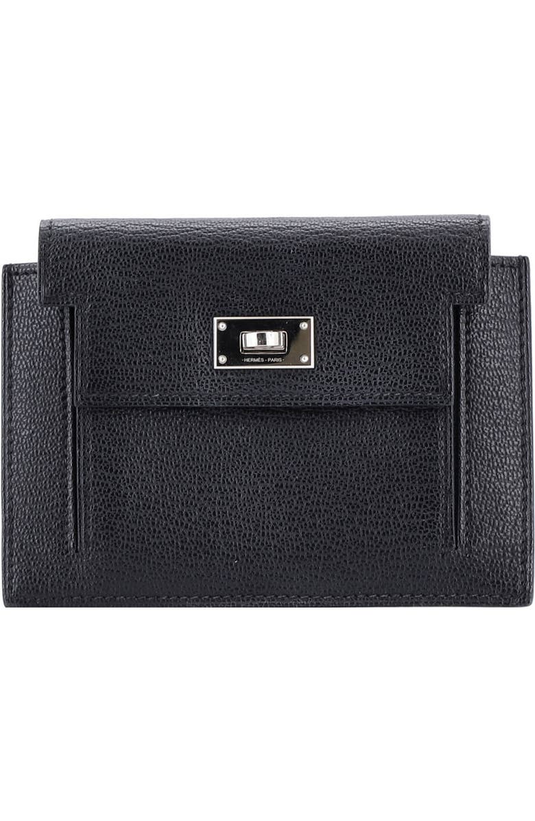 Pre-Owned Hermes Kelly Pocket Compact Wallet Chevre Mysore, Main, color,