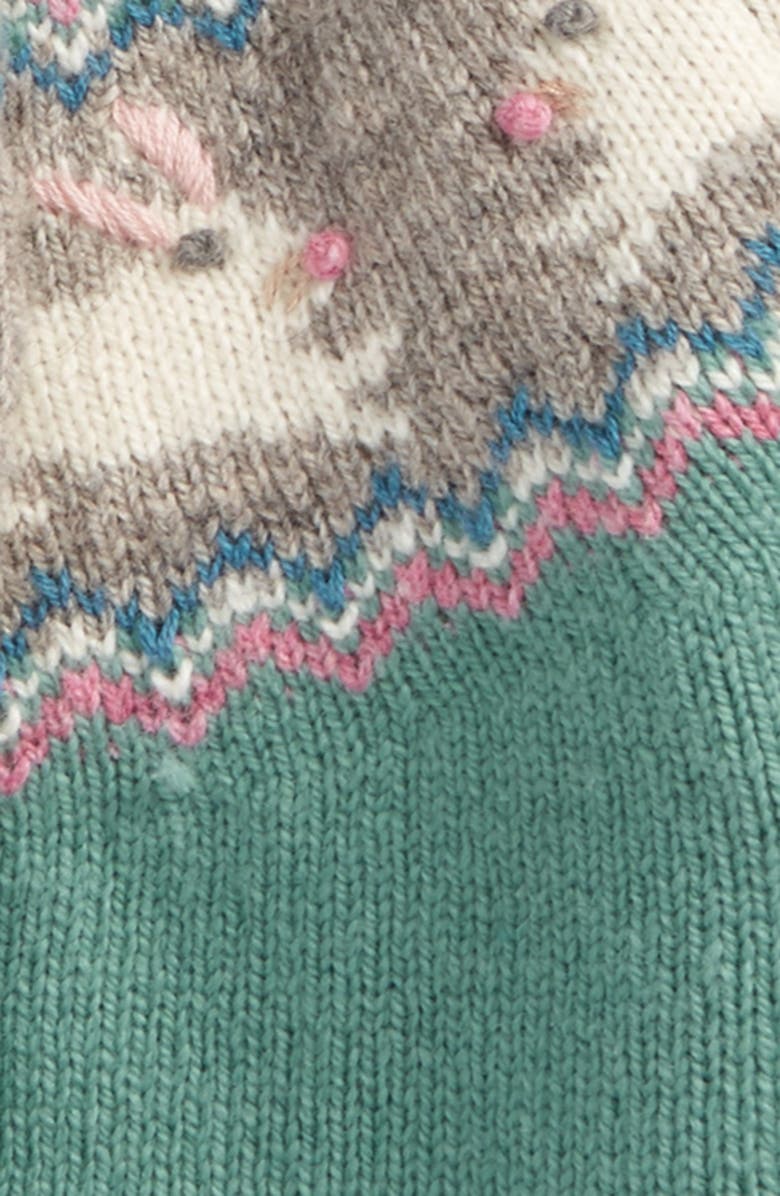 Mini Boden Fair Isle Cardigan, Alternate, color, 
