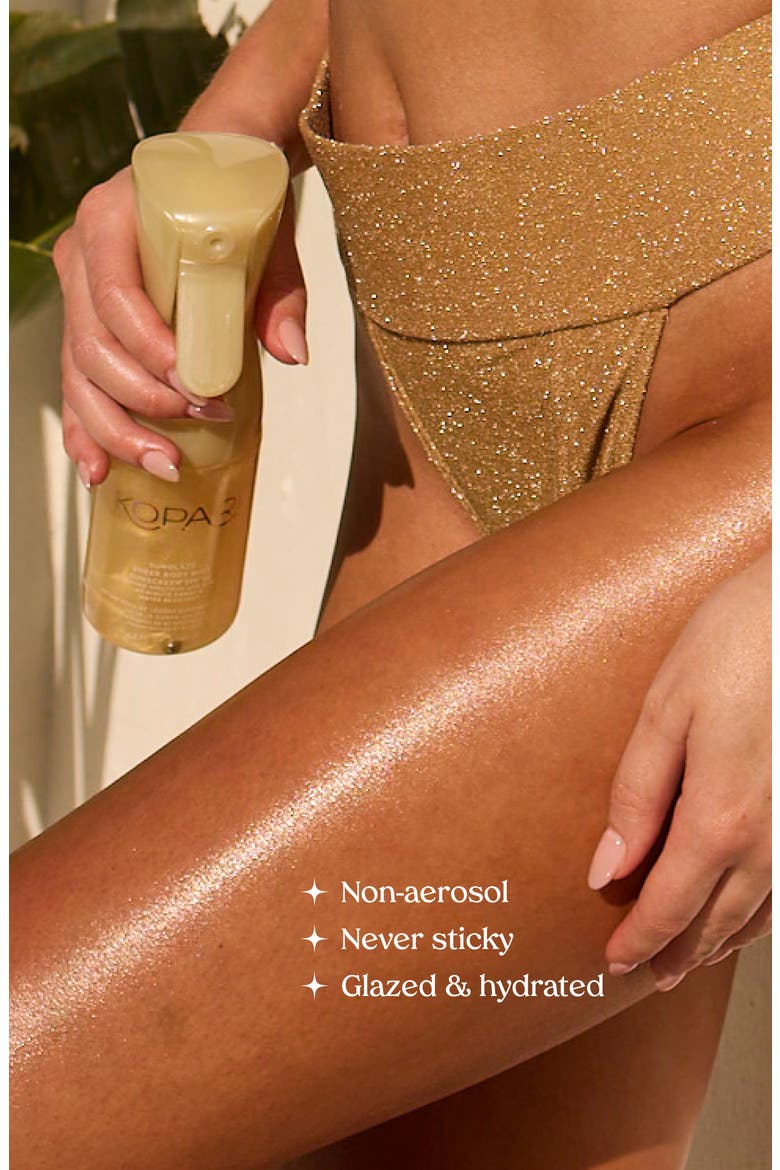 Golden Sunglaze Sheer Body Mist Sunscreen SPF 50, Alternate, color, NO COLOR