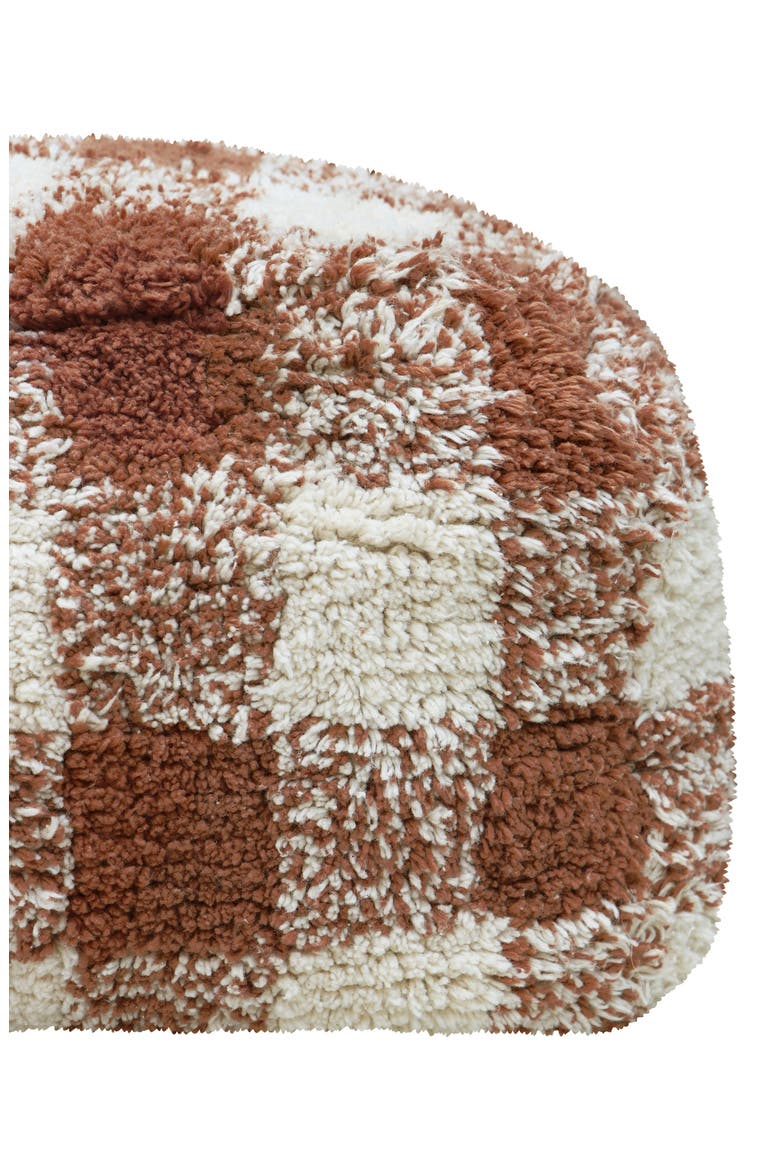 Vichy Pouf, Alternate, color, TOFFEE